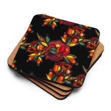 Load image into Gallery viewer, Black Rose Coaster
